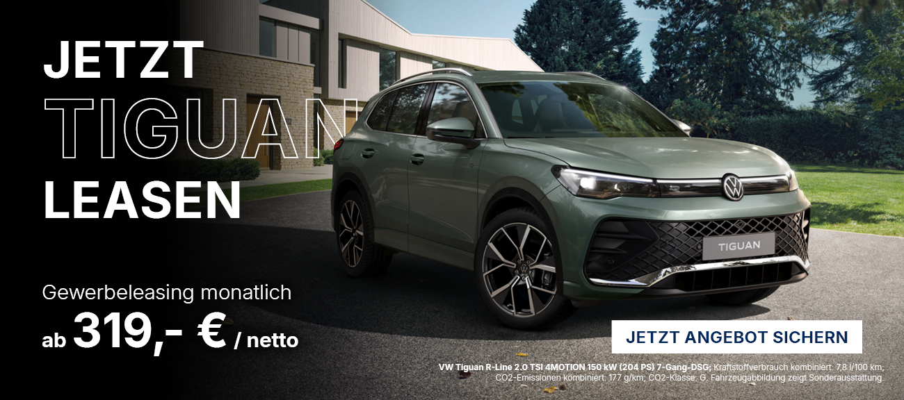 Tiguan R-Line Vorlauf