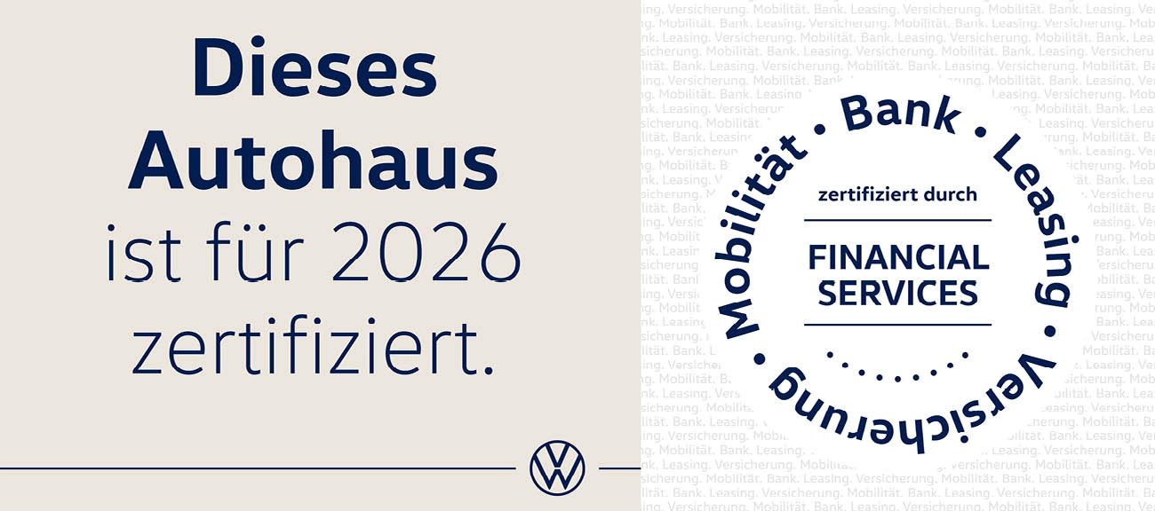 Zertifizierung VW Financial 2026
