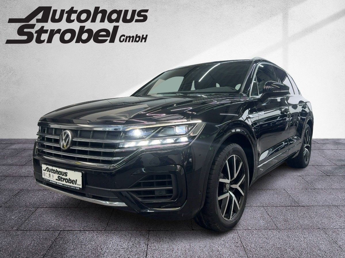 Touareg 3.0 V6 TDI DSG 4M R-Line Luft LED-Matrix AHK Pano Leder Kamera Bluet.