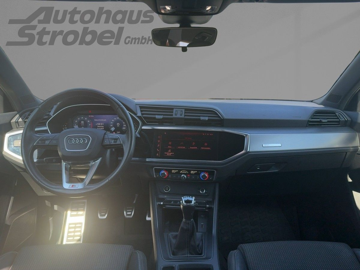 Q3 1.5 TSI S-Line AHK Navi Virtual Cockpit LED Kamera Sitzhzg Bluet. Tempomat