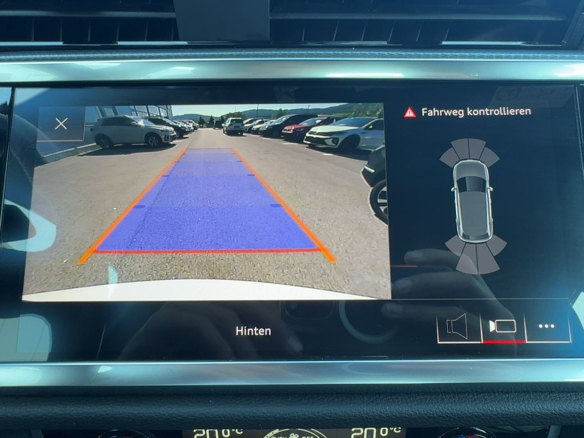 Q3 1.5 TSI S-Line AHK Navi Virtual Cockpit LED Kamera Sitzhzg Bluet. Tempomat