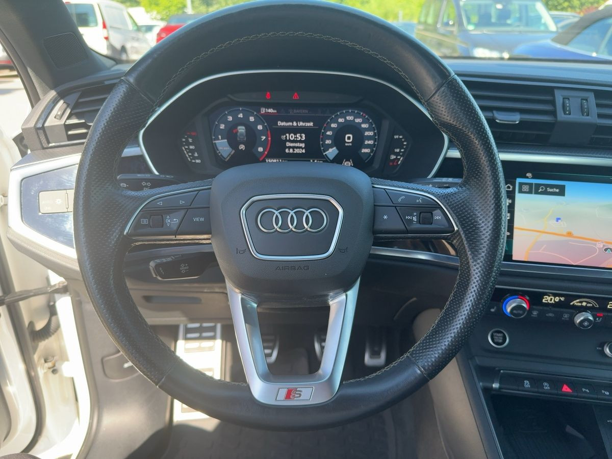 Q3 1.5 TSI S-Line AHK Navi Virtual Cockpit LED Kamera Sitzhzg Bluet. Tempomat