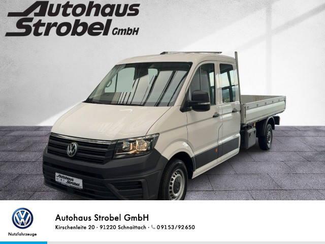 Crafter Pritsche 35 2.0 TDI DOKA "Eco Profi" AHK Stirnwandg. Bluet.