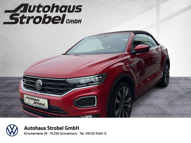 T-Roc Cabriolet 1.5 TSI DSG R-Line AHK ACC LED Navi Leder Kamera Bluet. Sitzh.