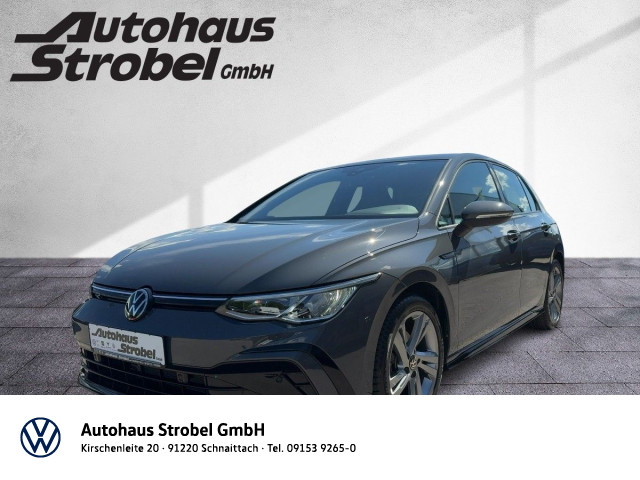 Golf VIII 1.5 TSI R-Line AHK ACC LED Navi Climatronic Einparkh. Sitzh. Lane-Ass.