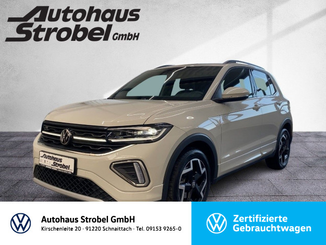 T-Cross 1.5 TSI DSG R-Line ab 3,99% AHK ACC Navi LED-Matrix Kamera Bluet. Sitzh.
