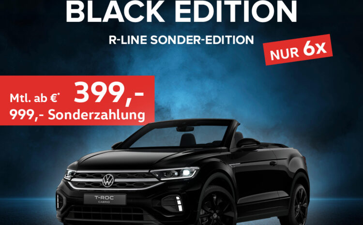  T-Roc Cabrio Black Edition